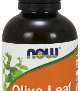 NOW Foods Olive Leaf Glycerite 18% - Vegetarian - 2 oz.