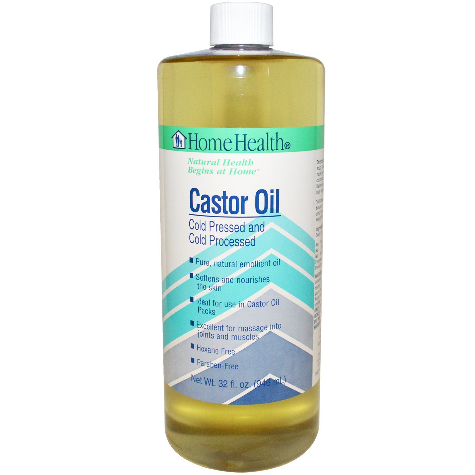Home Health, Óleo de rícino, 946 ml