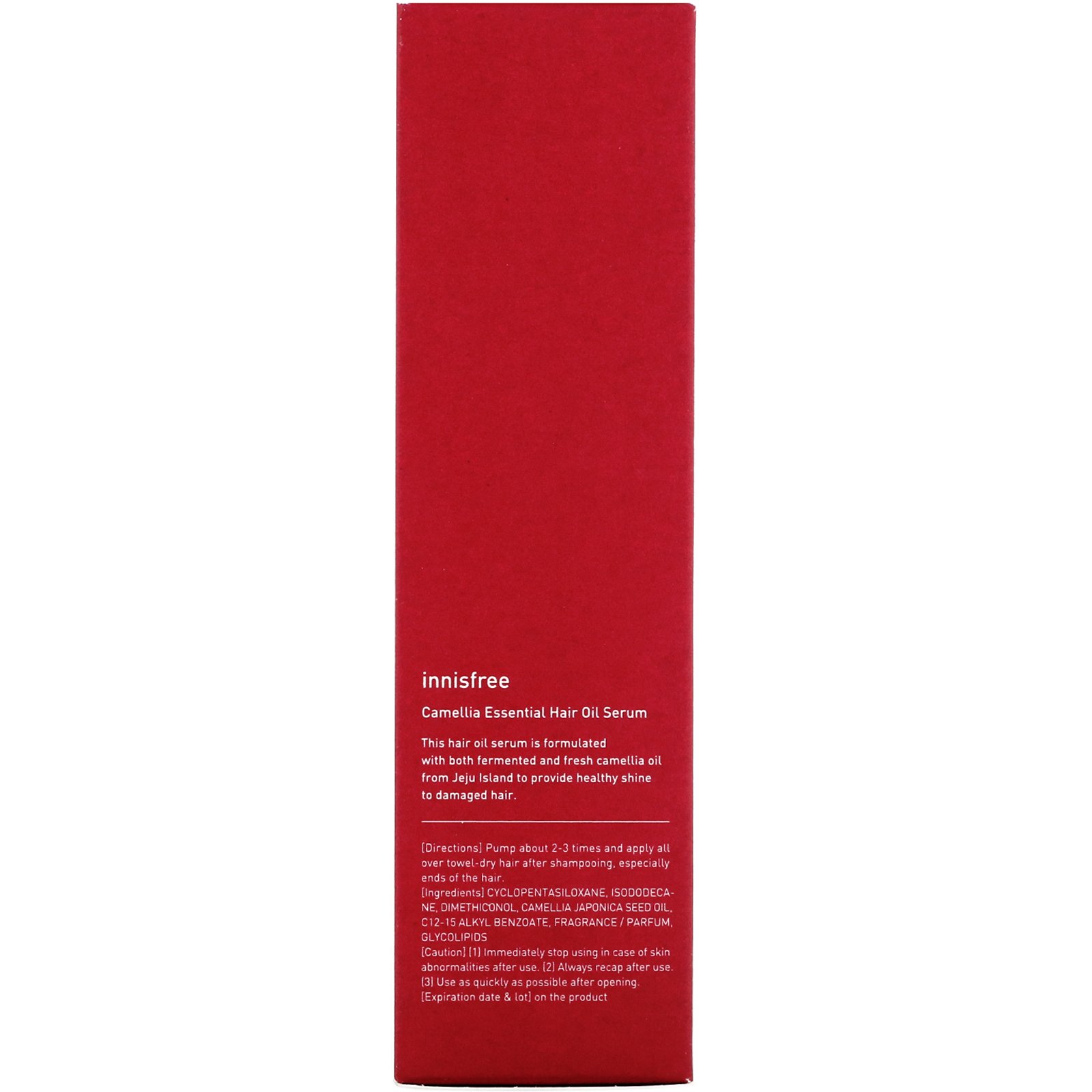 Innisfree, Camellia Essential Hair Oil Serum, 3.38 fl oz (100 ml) - Imagem 3