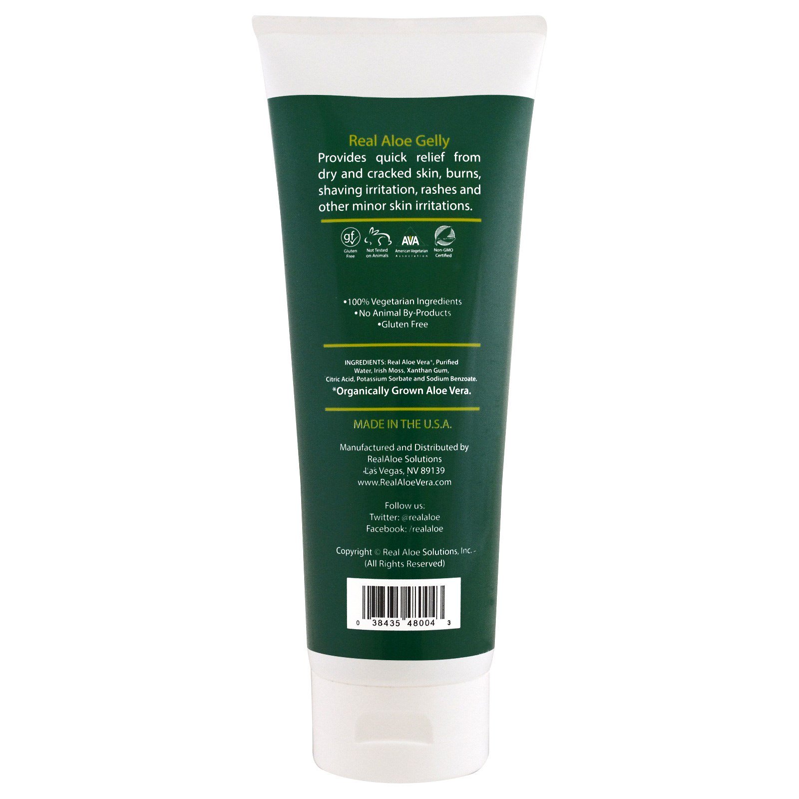 Real Aloe, Gelado, Sem Cheiro, 8 oz (230 ml) - Imagem 2