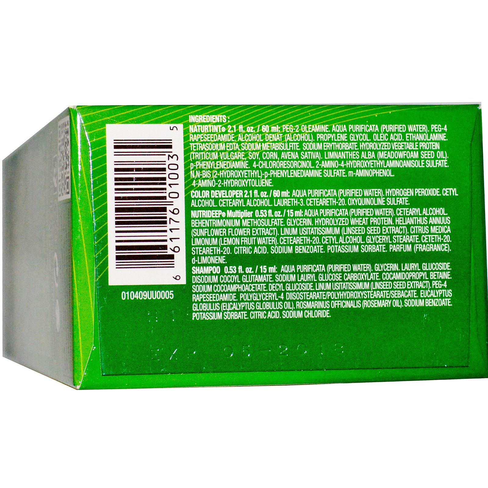 Naturtint, Gel colorador de cabelo permanente, 5N, castanho claro, 5,28 fl oz (150 ml) - Imagem 2