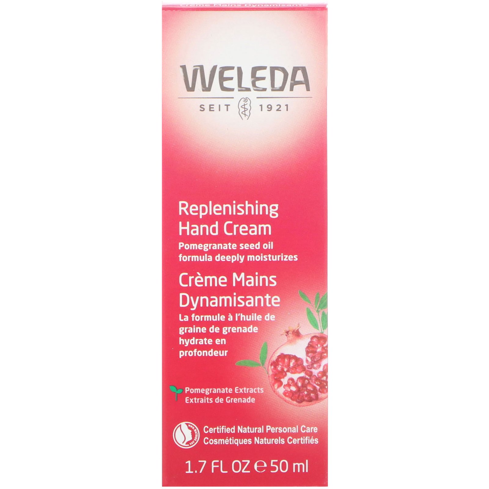 Weleda, Creme reconstituinte para as mãos, 1,7 fl oz (50 ml)
