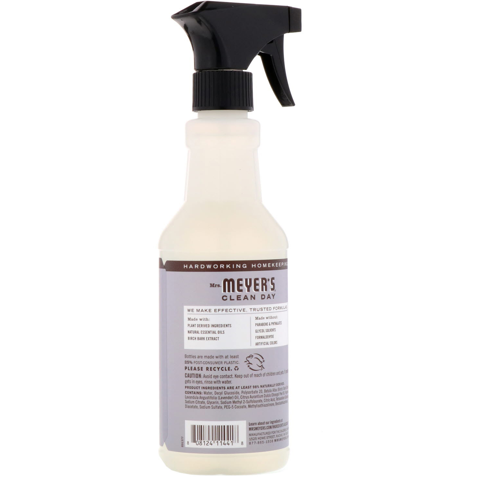 Mrs. Meyers Clean Day, Limpador Diário Multi-Superfície, Aroma Lavanda, 16 fl oz (473 ml) - Imagem 2