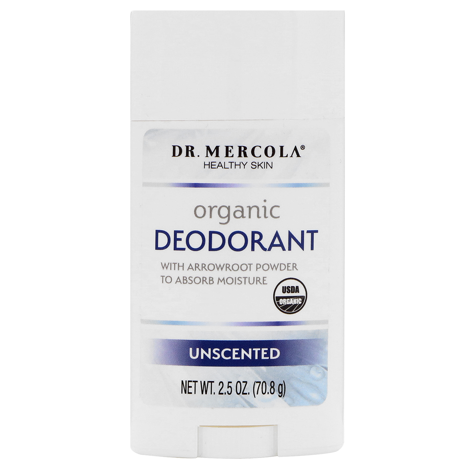 Dr. Mercola, Desodorante Orgânico, Sem Perfume, 2,5 oz (70,8 g)