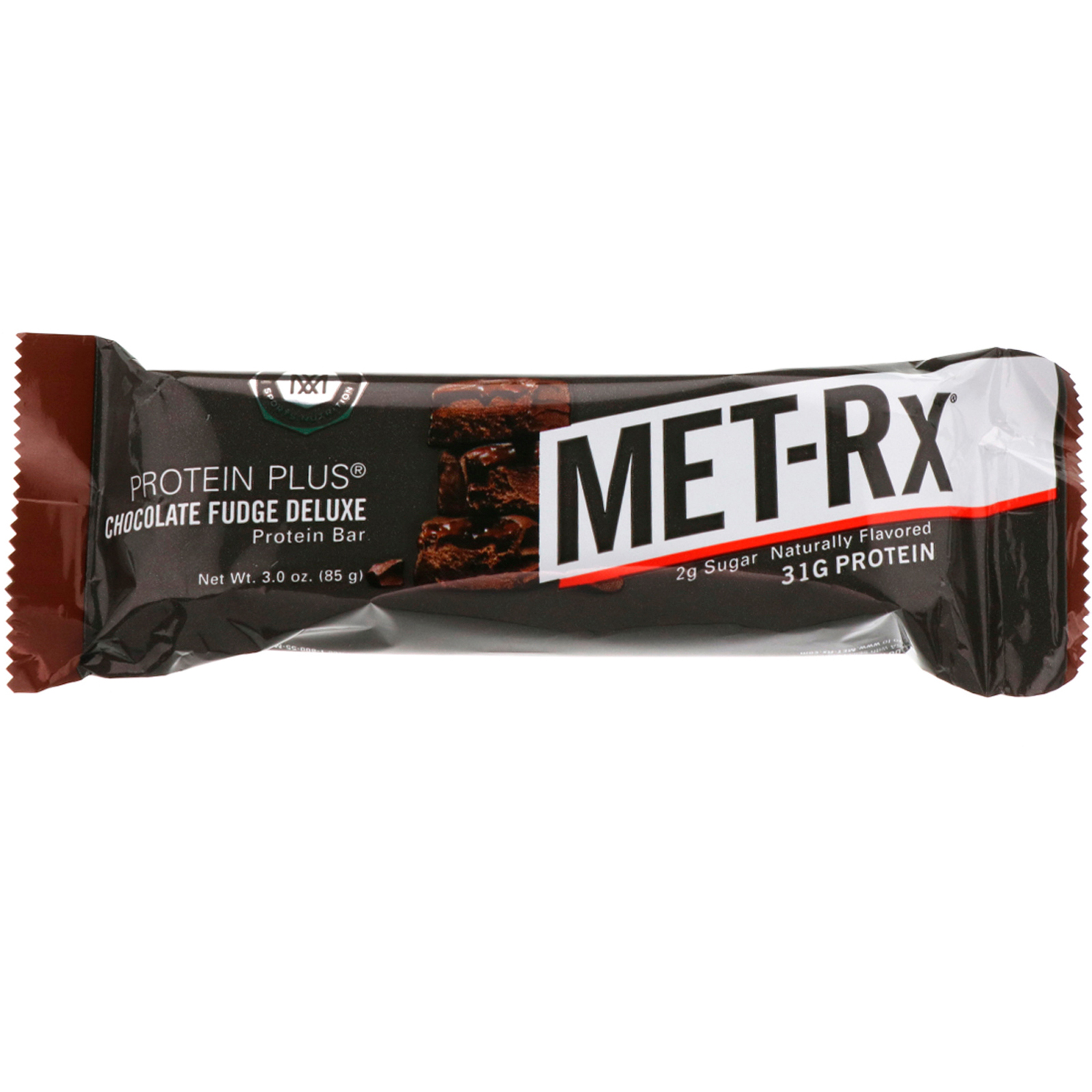 MET-Rx, PROTEIN PLUS Bar, Chocolate Fudge Deluxe, 9 Bars, 3.0 oz (85 g) Each - Imagem 4