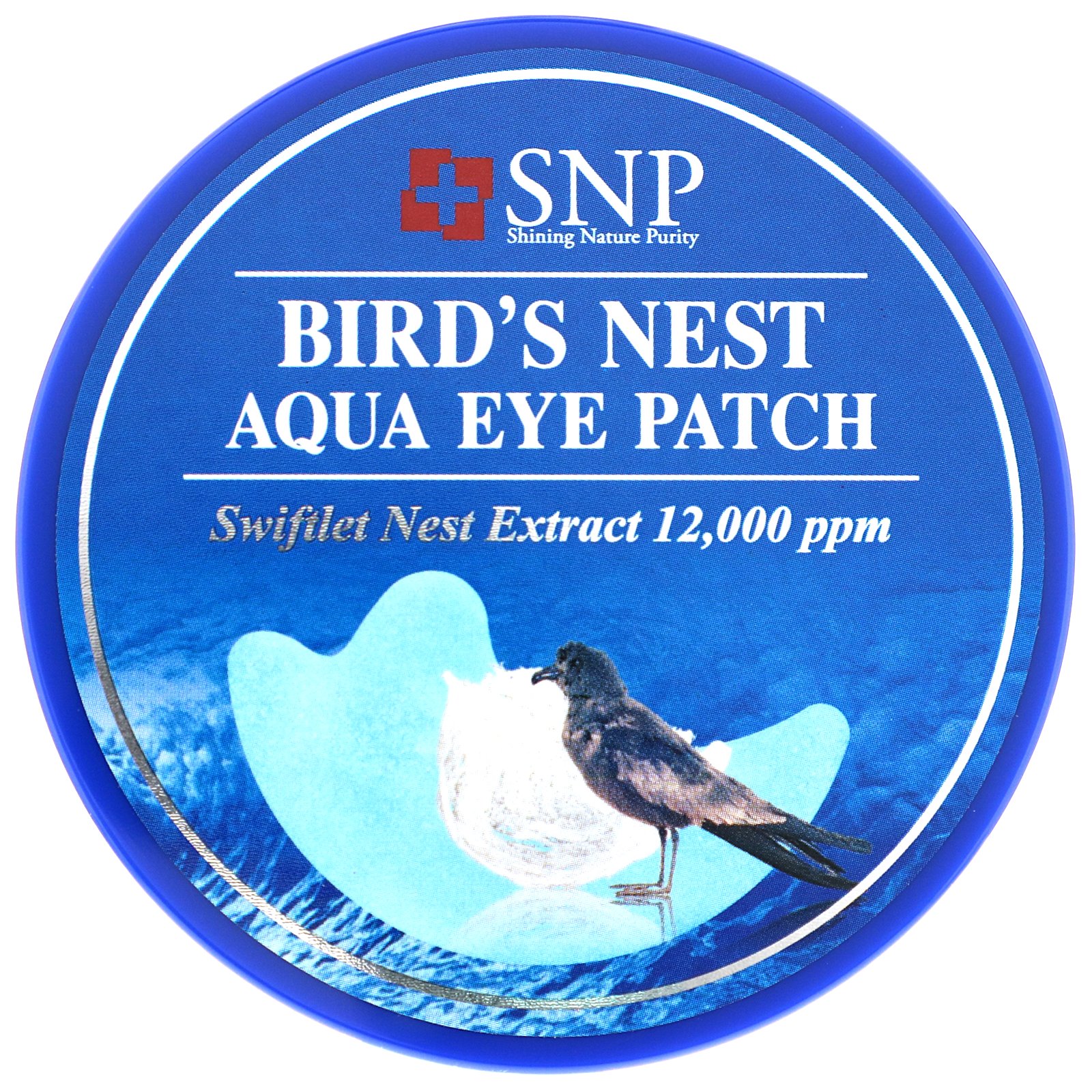 SNP, Emplastro para os Olhos Ninho de Pássaro Aqua, 60 Adesivos