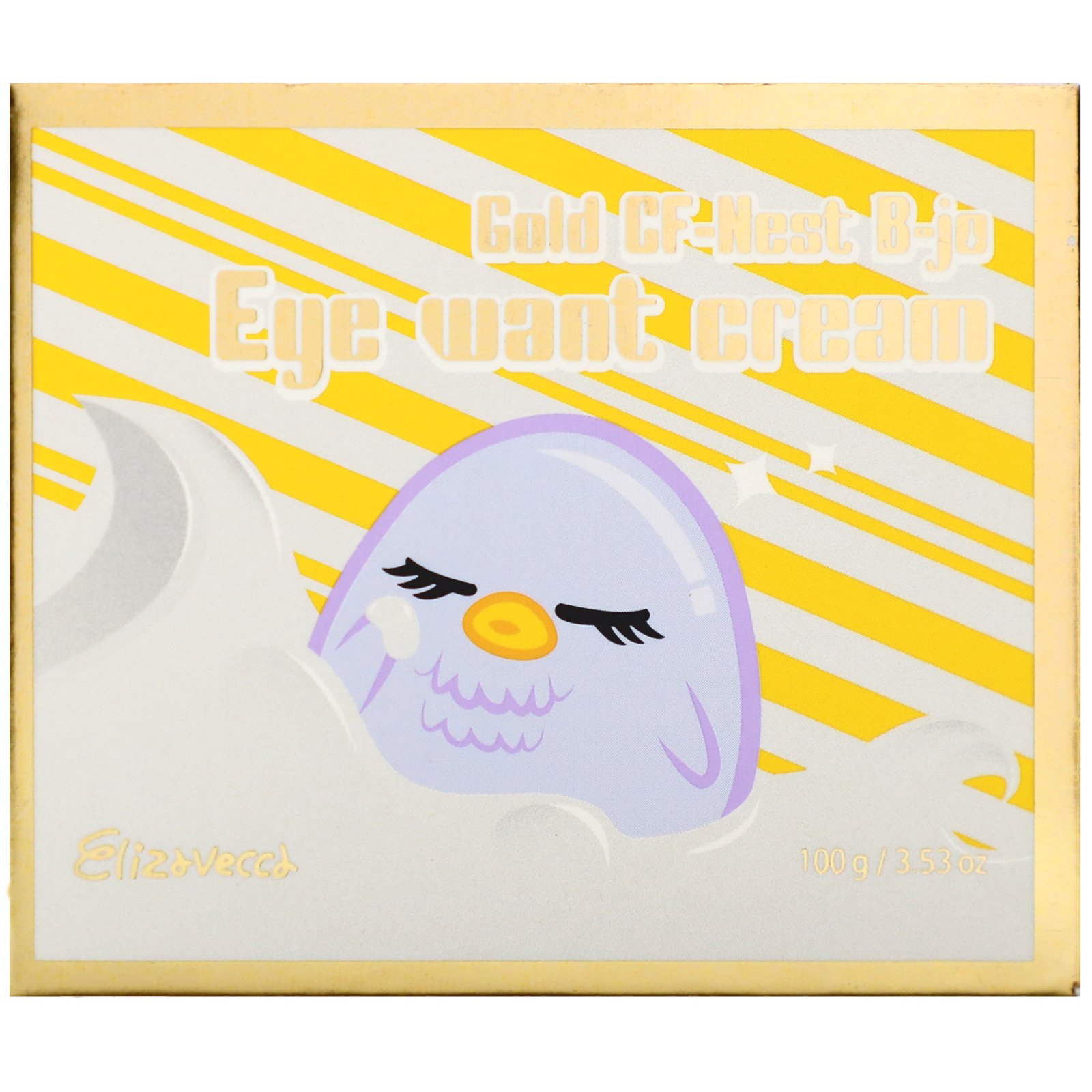 Elizavecca, Creme para os Olhos Gold CF-Nest-B-Jo, 100 ml - Imagem 2