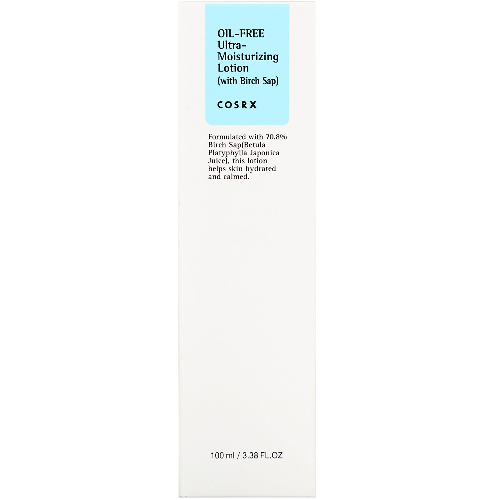Cosrx, Loção Ultra-hidratante Sem Óleo, com Seiva de Bétula, 100 ml (3,38 fl oz) - Imagem 2