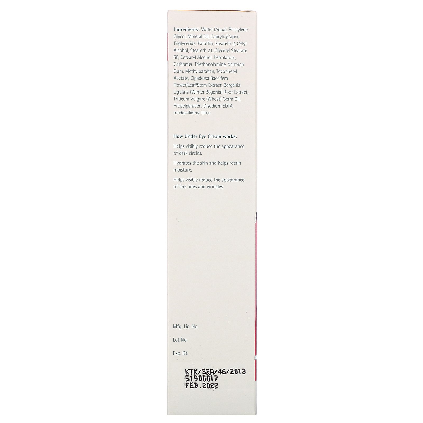 Himalaya, Under Eye Cream, 0.51 oz (15 ml) - Imagem 3