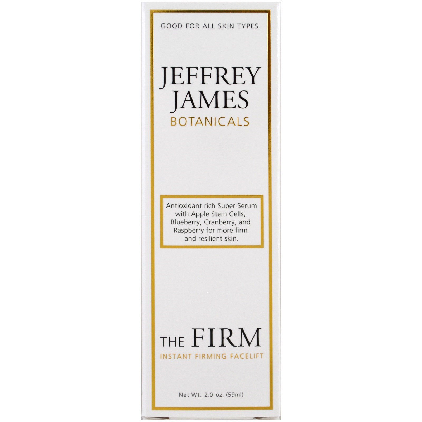 Jeffrey James Botanicals, The Firm, Firmador Instantâneo para o Rosto, 59 ml (2 oz) - Imagem 2