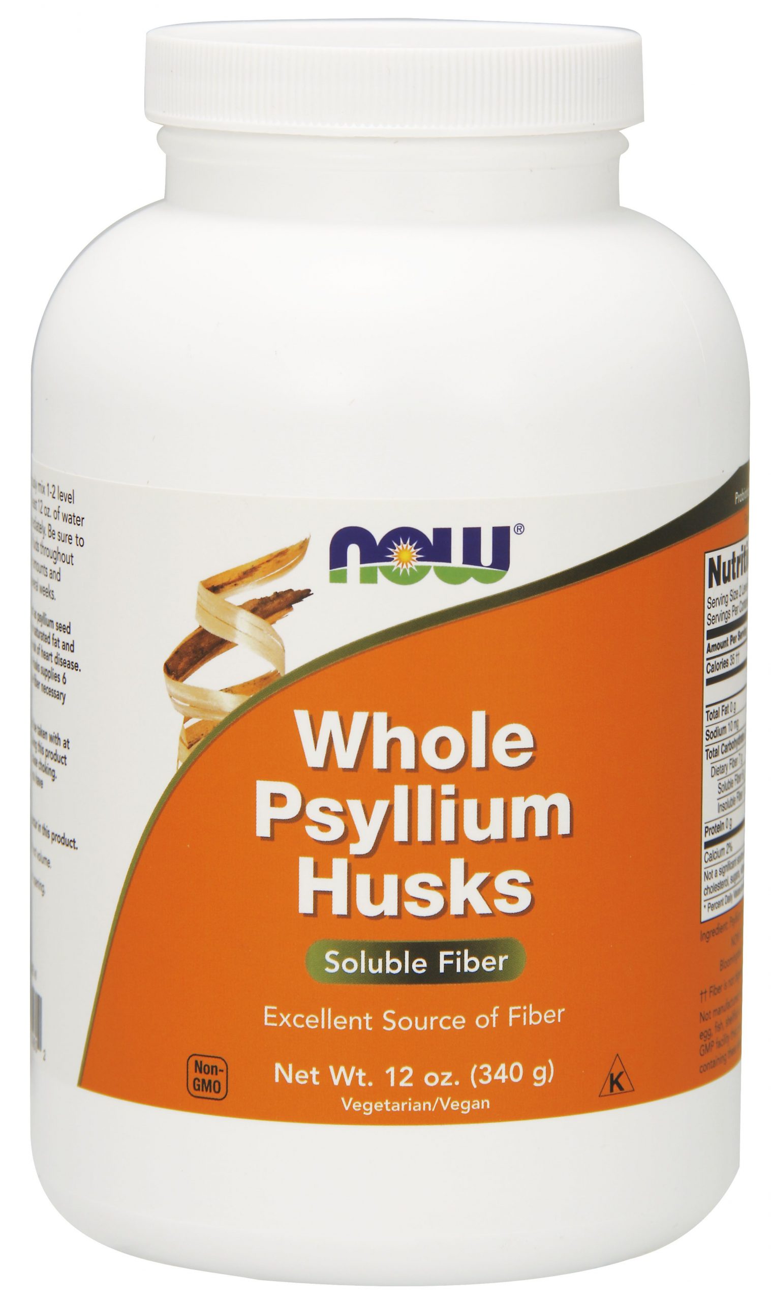 NOW Foods Whole Psyllium Husks - 12 oz