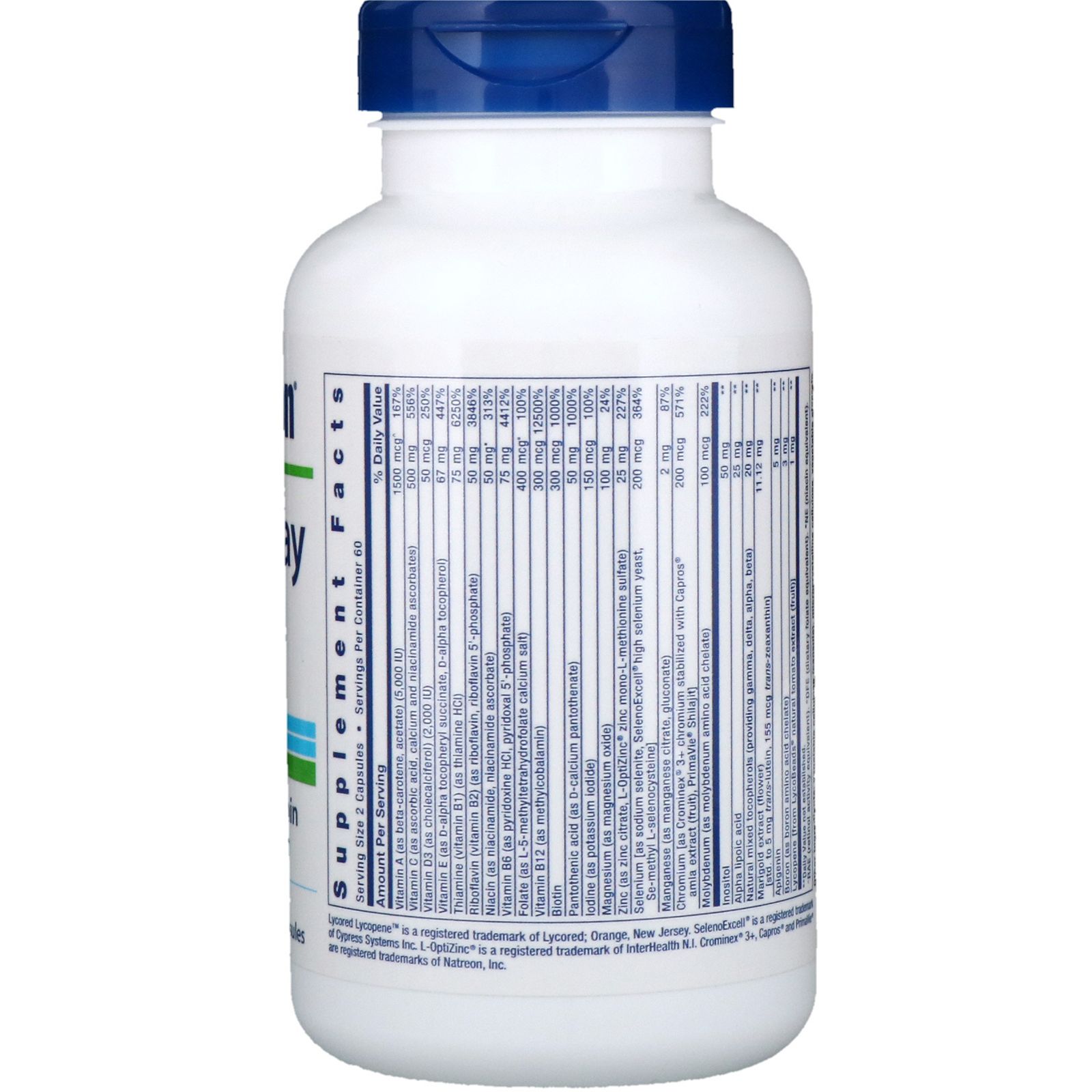 Life Extension Two-Per-Day capsules - 120 capsules - Imagem 2