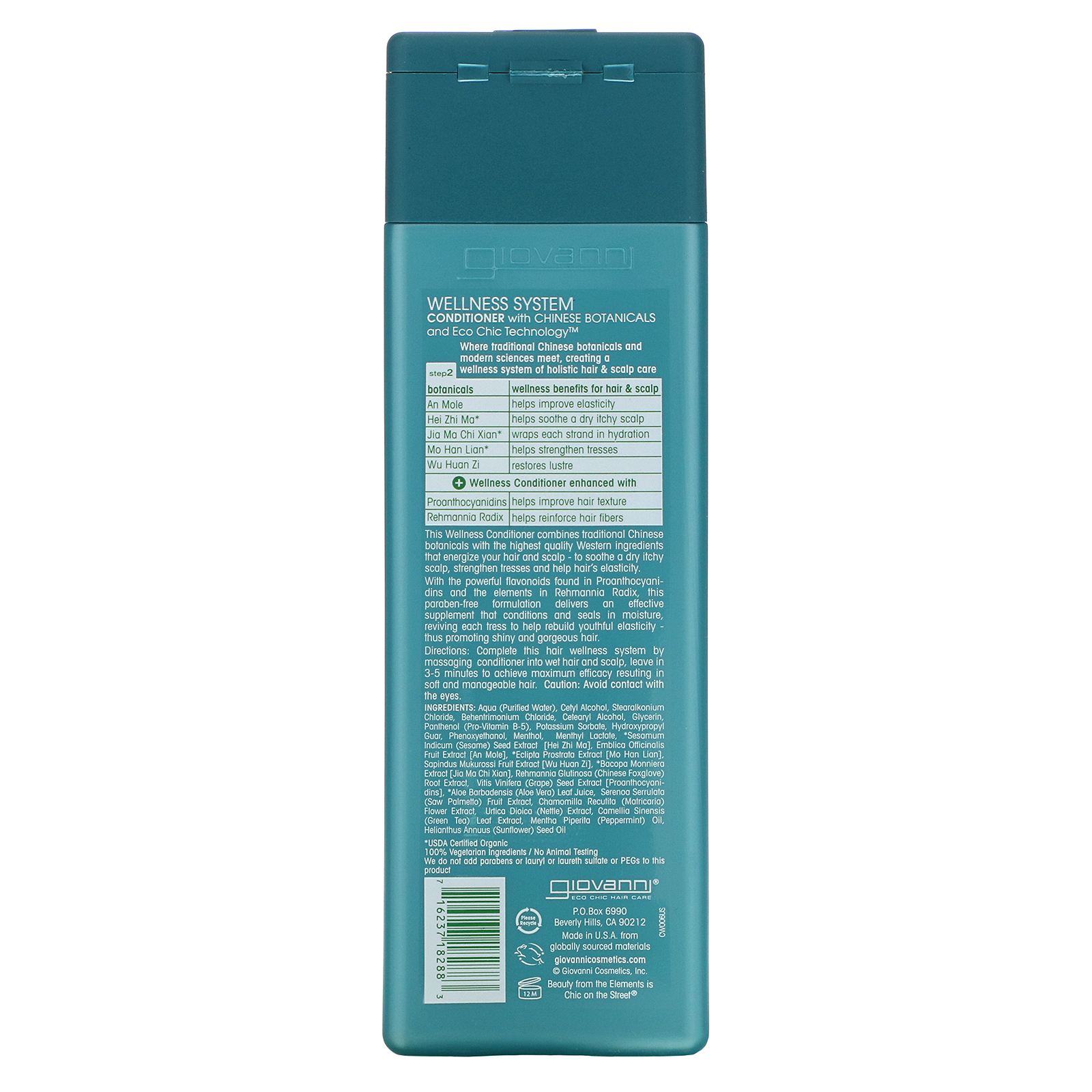 Giovanni, Condicionador de Sistema Bem Estar, Passo 2, 8.5 fl oz (250 ml) - Imagem 2
