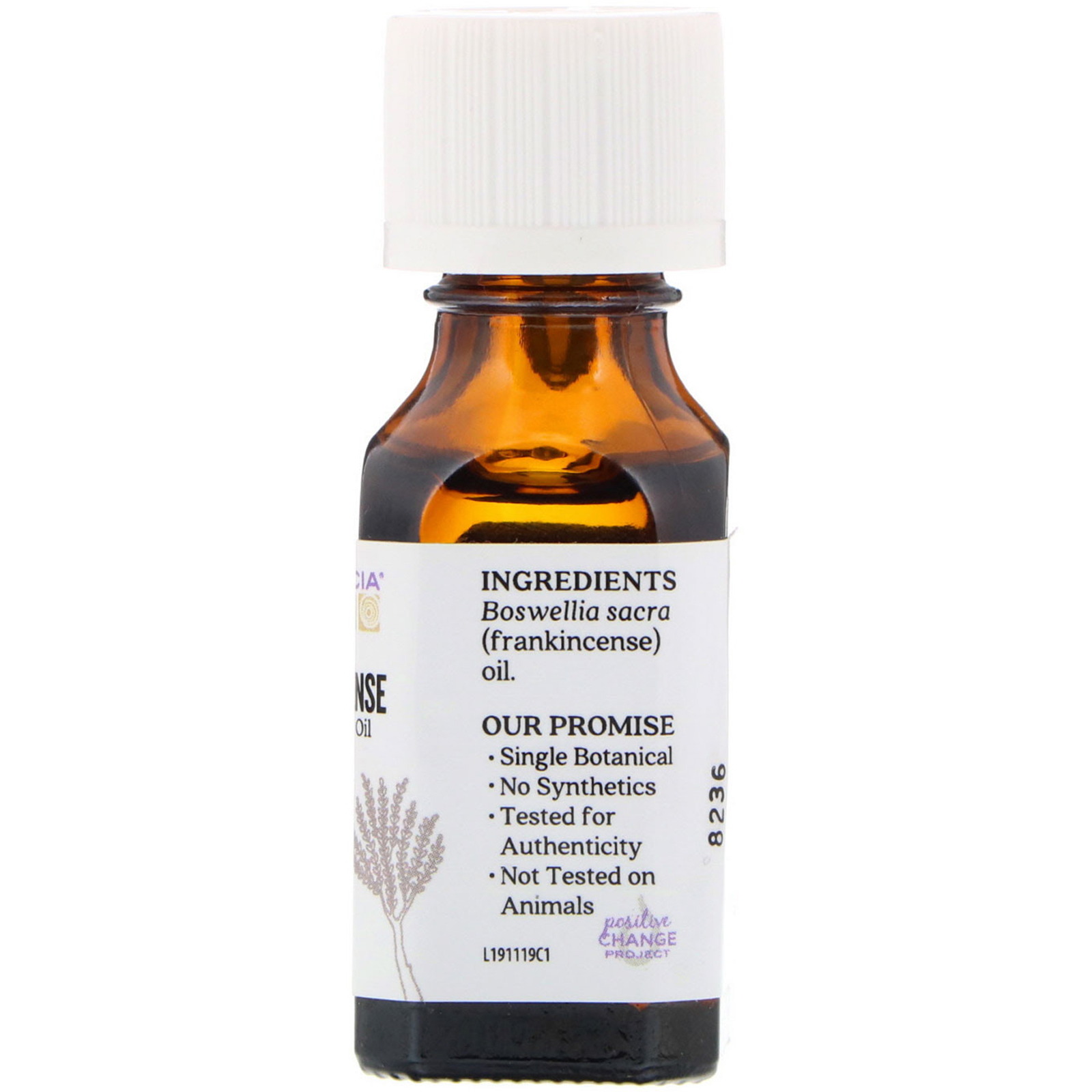 Aura Cacia, Óleo Essencial Puro, Olíbano, 15 ml (0,5 oz) - Imagem 2