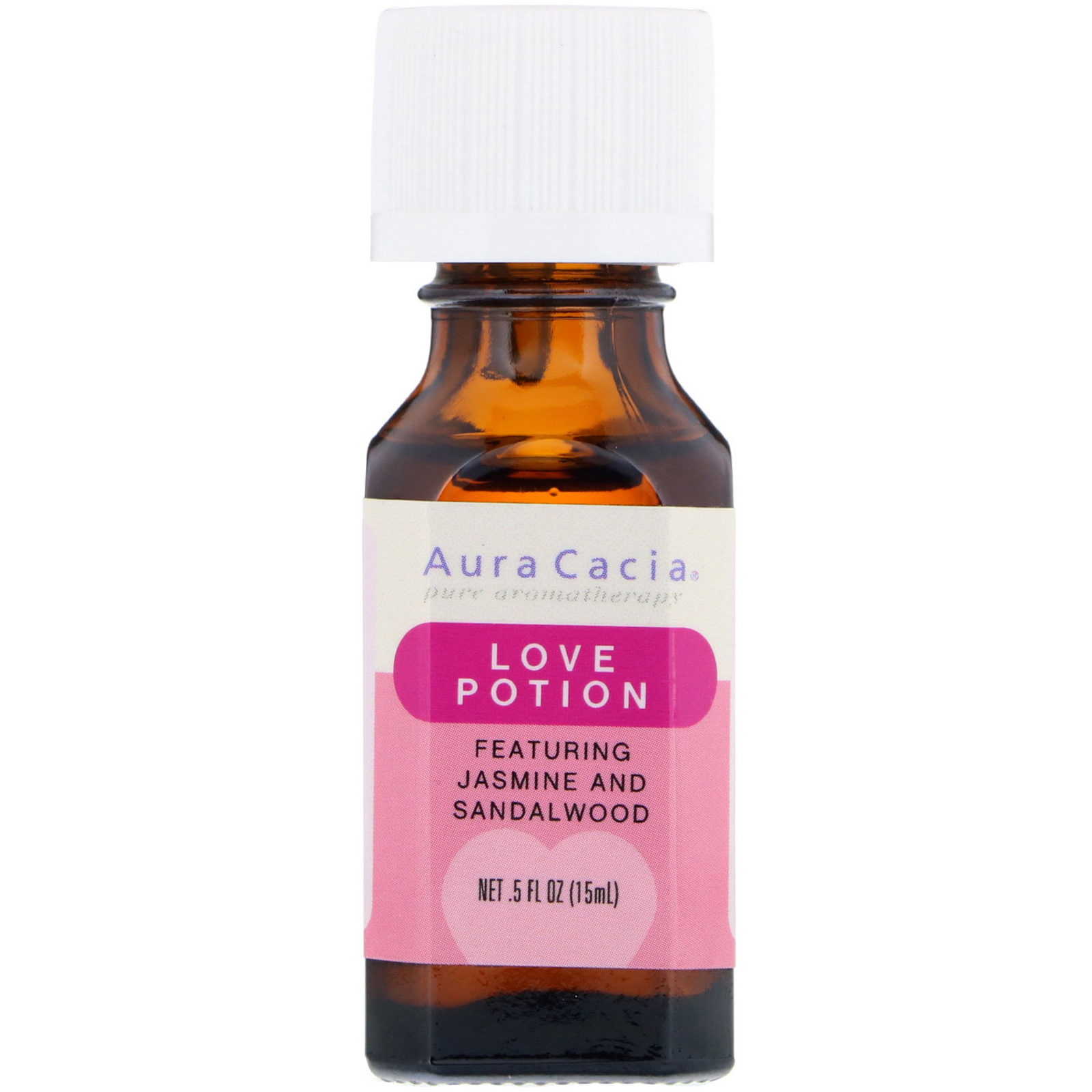 Aura Cacia, Poção do Amor, .5 fl oz (15 ml)