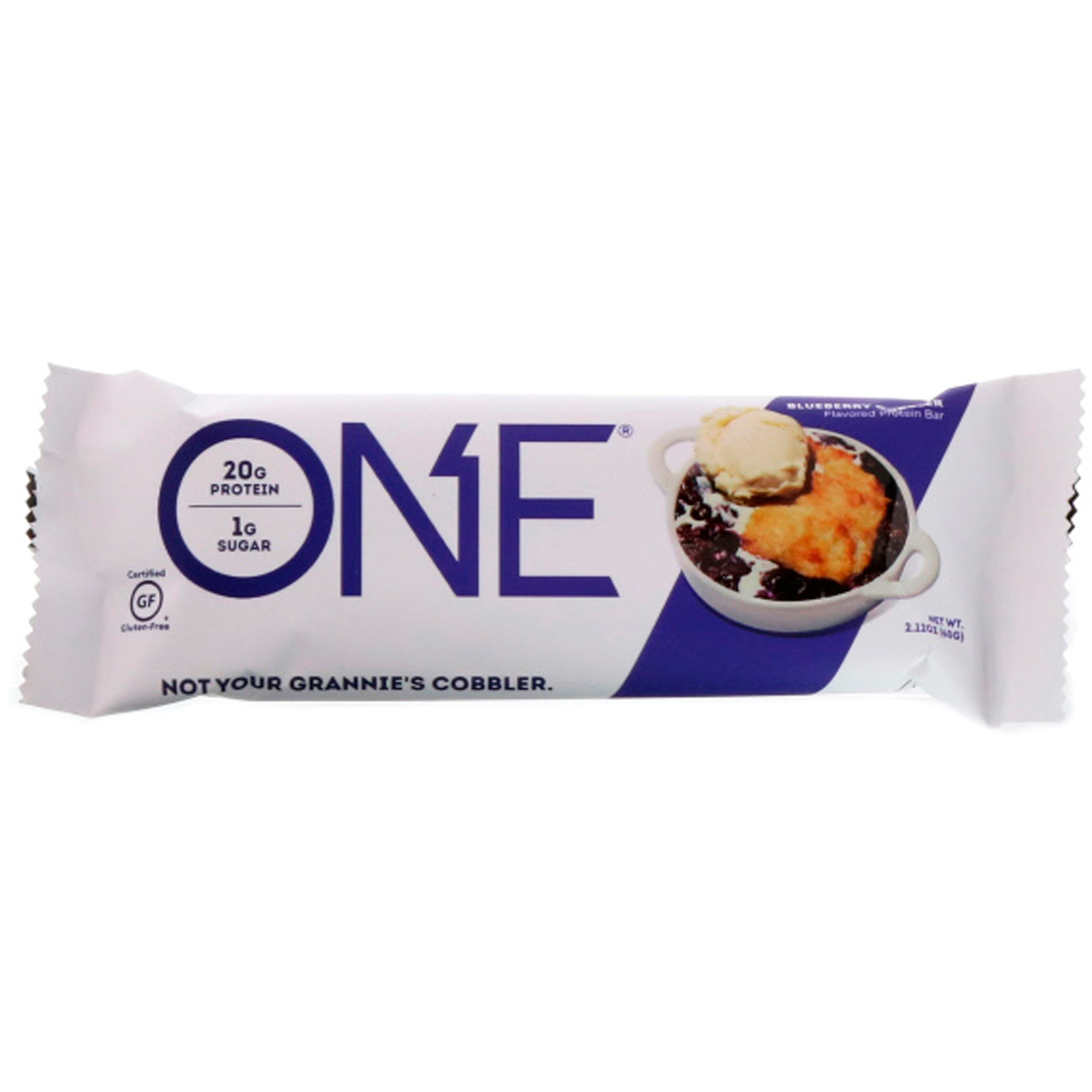 One Brands, ONE Bar, Blueberry Cobbler, 12 Bars, 2.12 oz (60 g) Each - Imagem 4