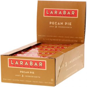 Comprar larabar, the original fruit & nut food bar, pecan pie, 16 bars, 1. 6 oz (45 g) each preço no brasil barras energéticas barras nutricionais suplemento importado loja 67 online promoção - 18 de agosto de 2022
