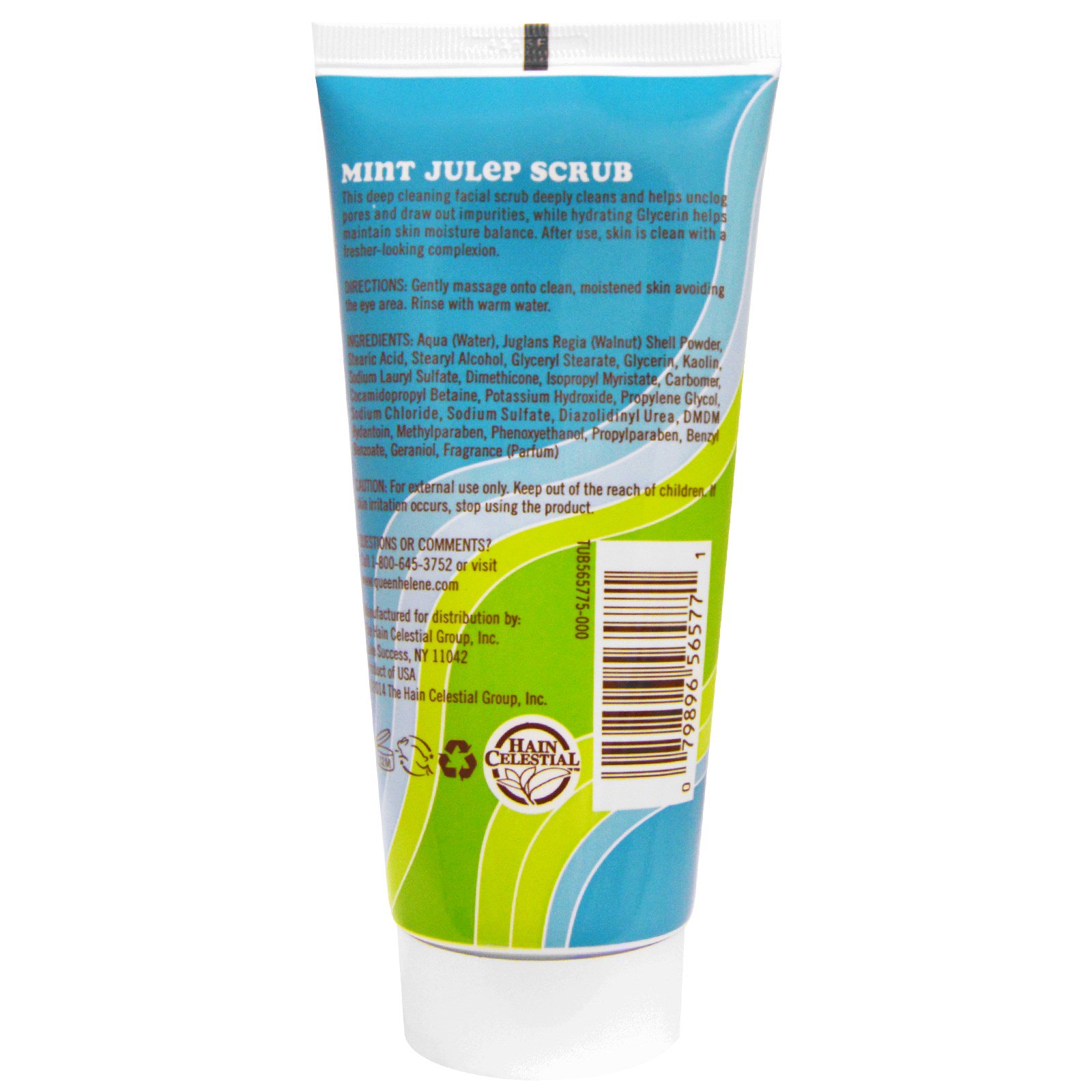 Queen Helene, Esfoliante, Pele Oleosa e com Tendência a Acne, Menta Julep, 170 g (6 oz) - Imagem 2