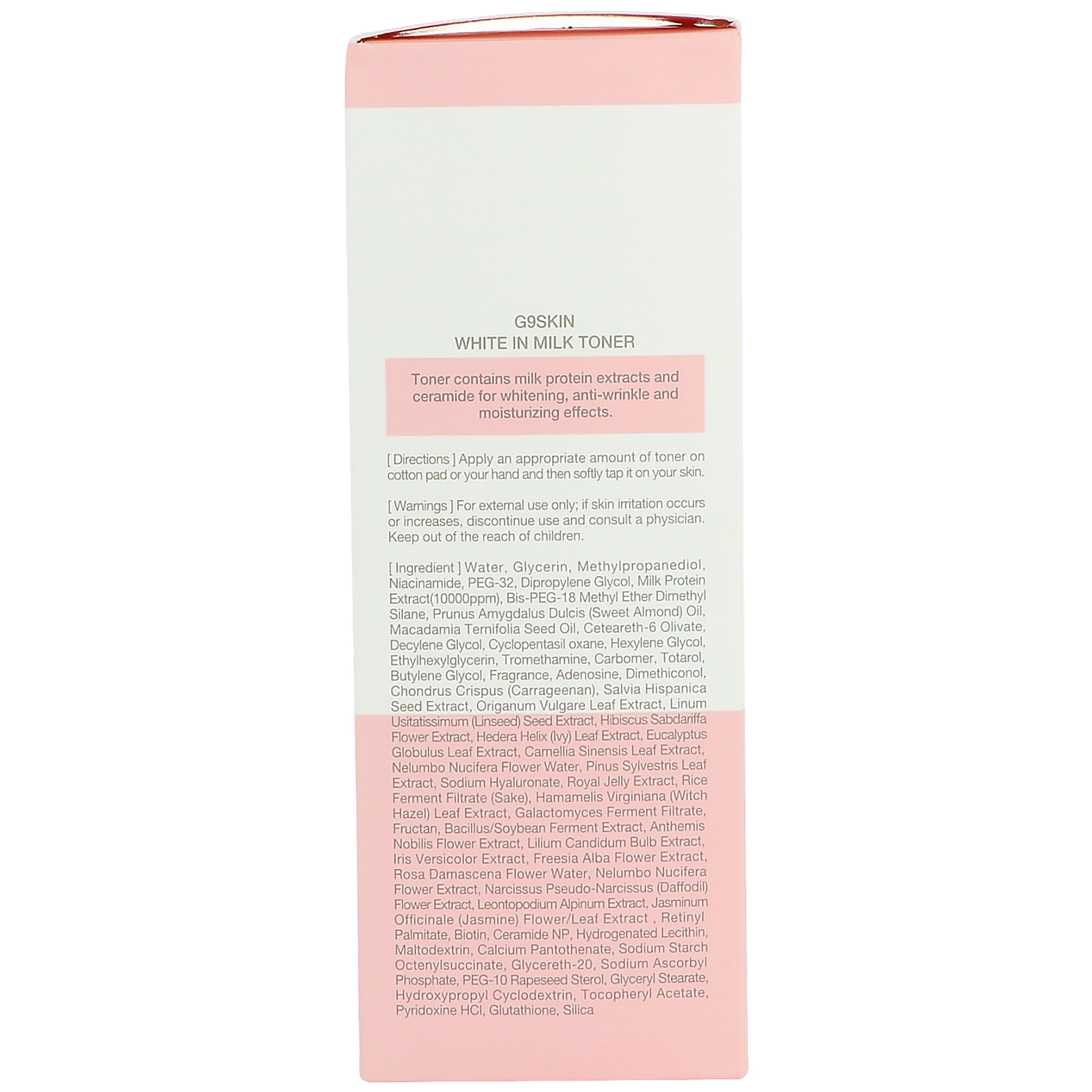 G9skin, Branco em Tonificante de Leite, 300 ml - Imagem 3