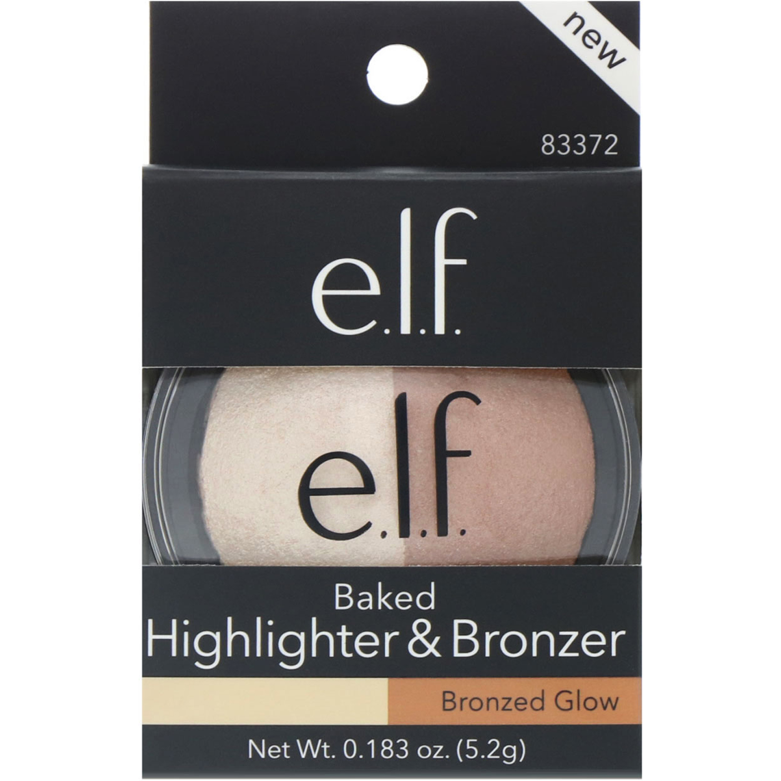 E.L.F., Realçador e Bronzeador Cozido, Brilho bronzeado, 0,183 oz (5,2 g) - Imagem 2