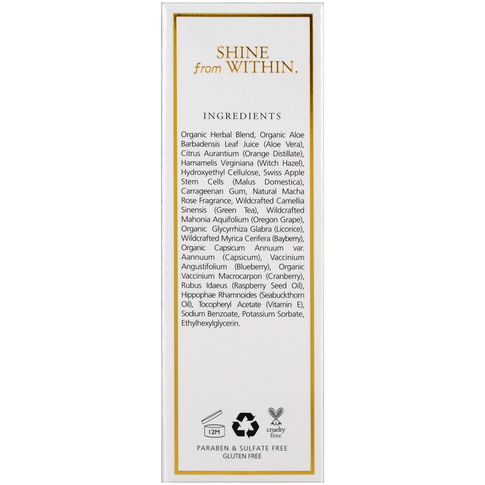 Jeffrey James Botanicals, The Firm, Firmador Instantâneo para o Rosto, 59 ml (2 oz) - Imagem 3