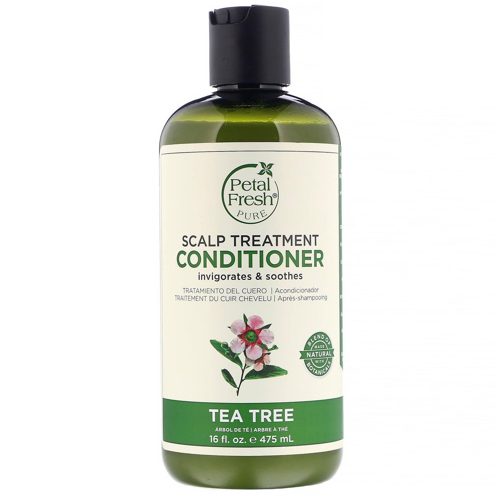 Petal Fresh, Pure, Conditioner, Scalp Treatment, Tea Tree, 16 fl oz (475 ml)