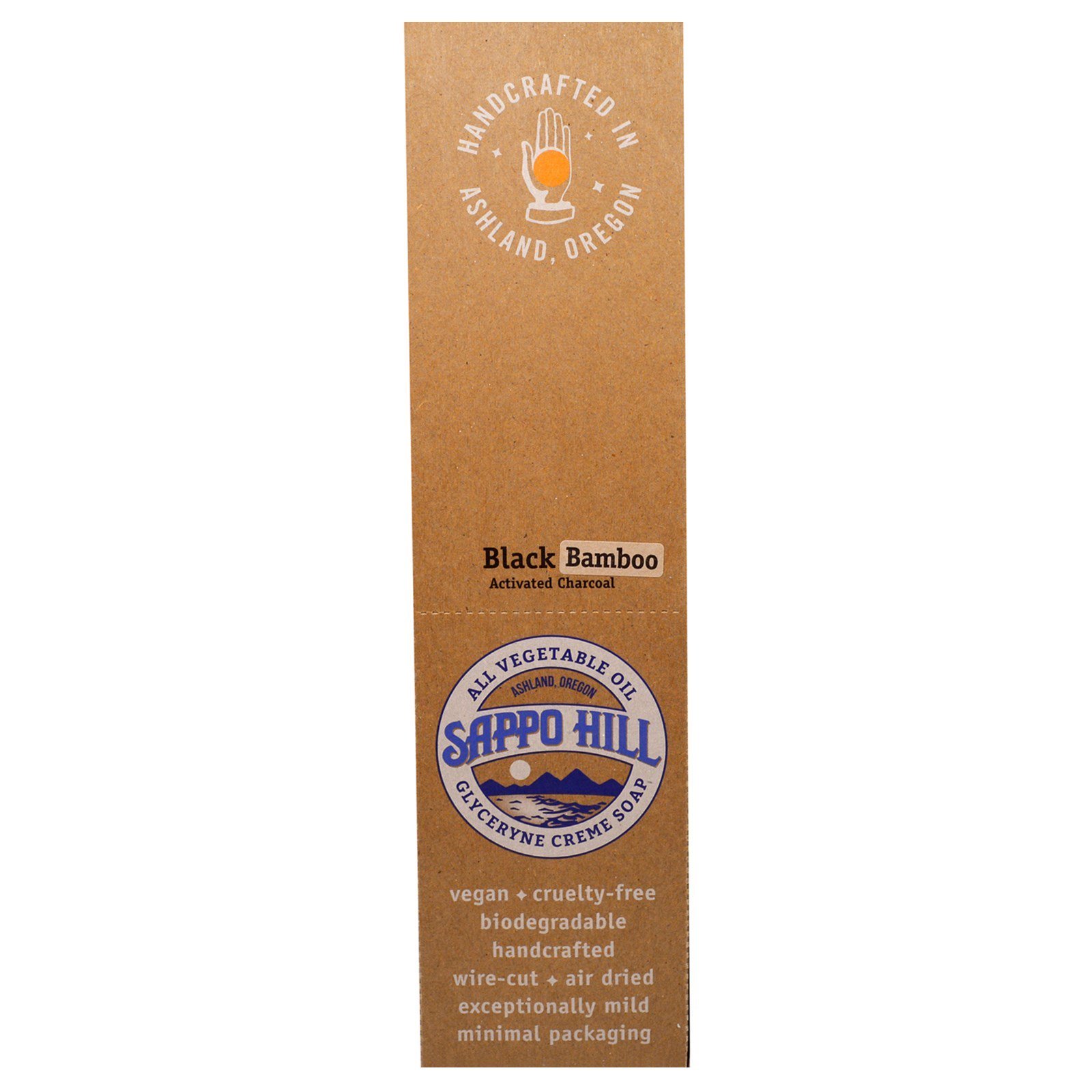 Sappo Hill, Sabonete Cremoso de Glicerina, Carvão Ativado de Bambu Negro, 12 Barras, 3,5 oz (100 g) Cada - Imagem 2