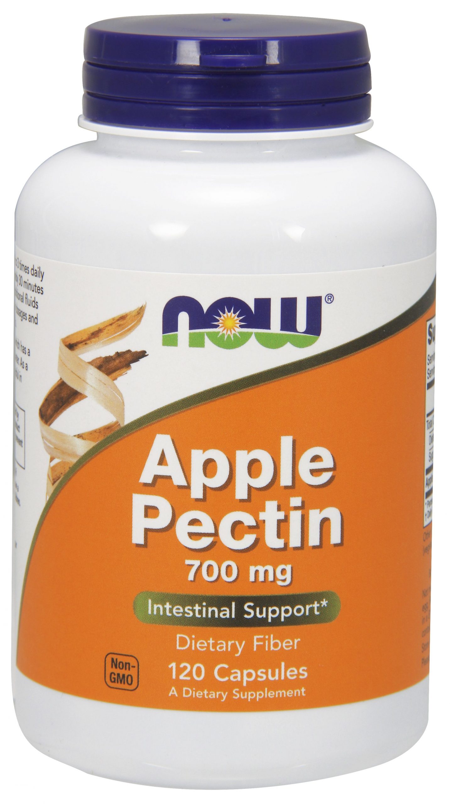 NOW Foods Apple Pectin 700 mg - 120 Capsules