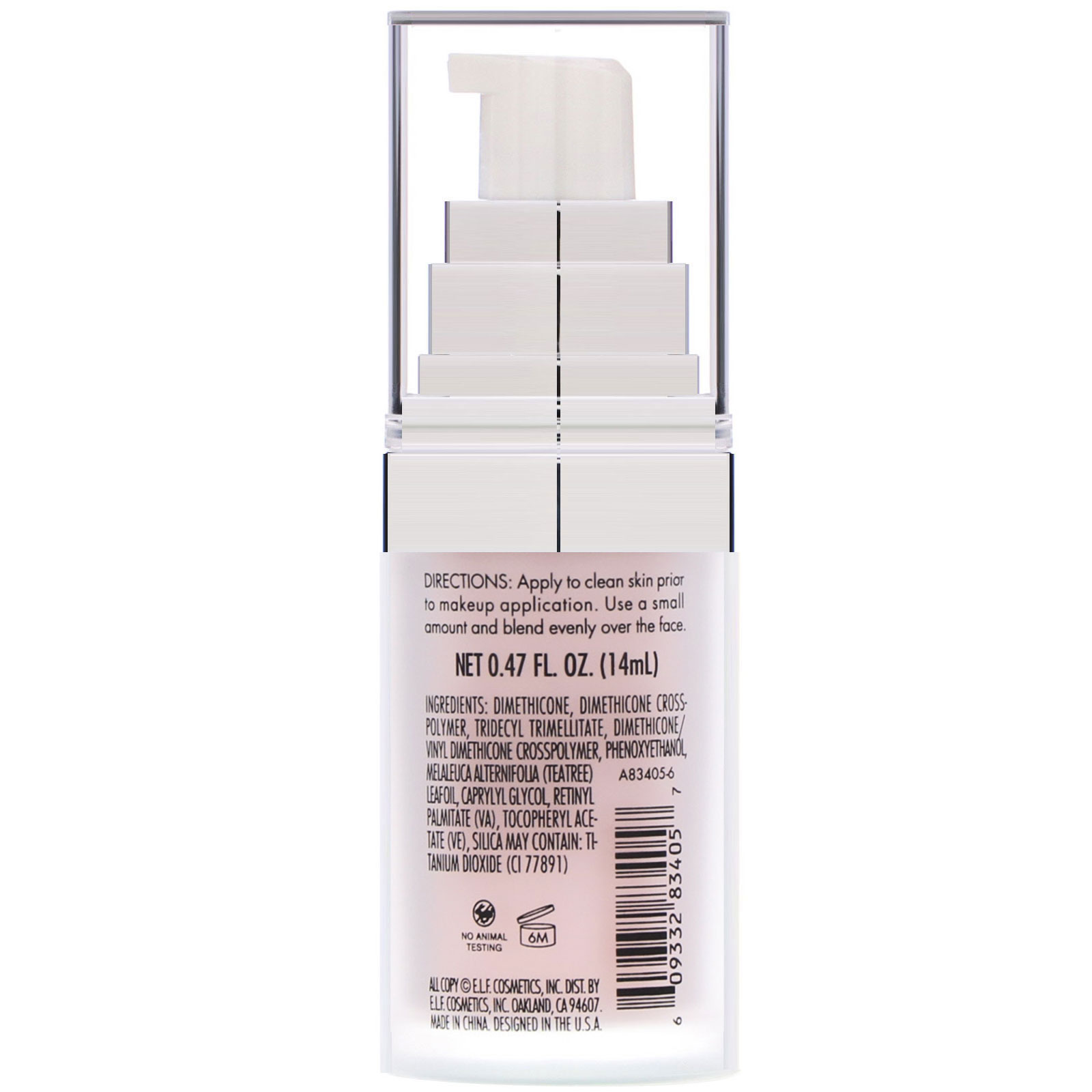 E.L.F., Primer Poreless Face, 14 ml (0,47 fl oz) - Imagem 2