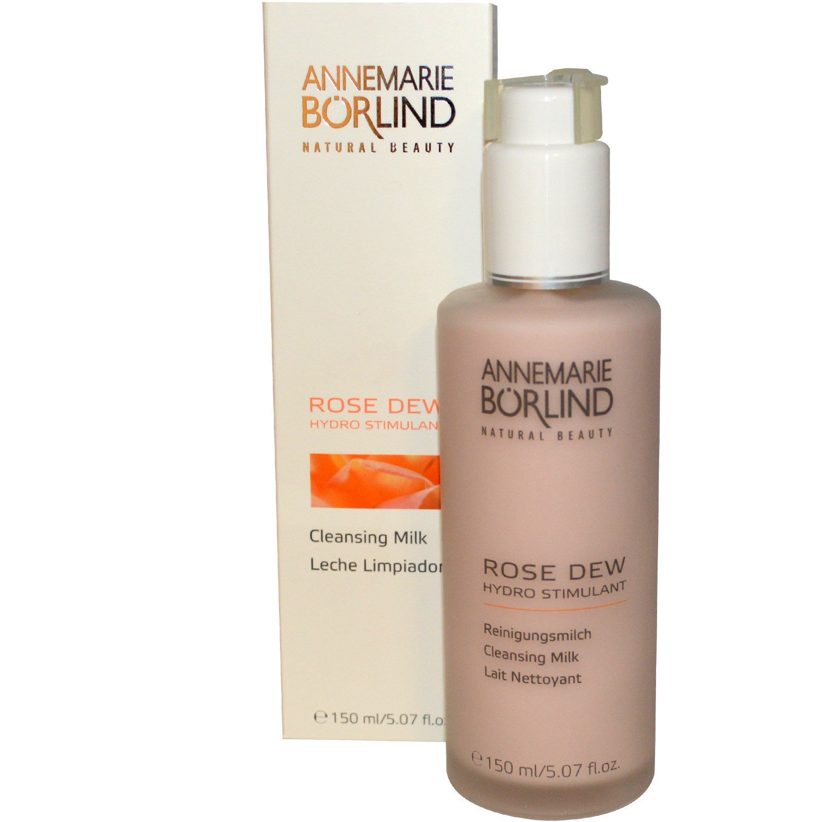 AnneMarie Borlind, Rose Dew, Leite de Limpeza, 150 ml (5,07 fl oz)