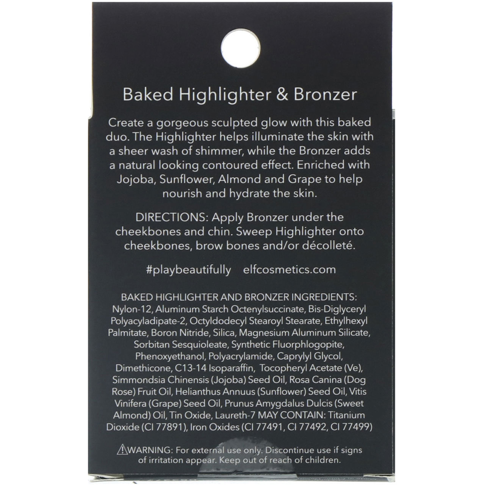 E.L.F., Realçador e Bronzeador Cozido, Brilho bronzeado, 0,183 oz (5,2 g) - Imagem 3