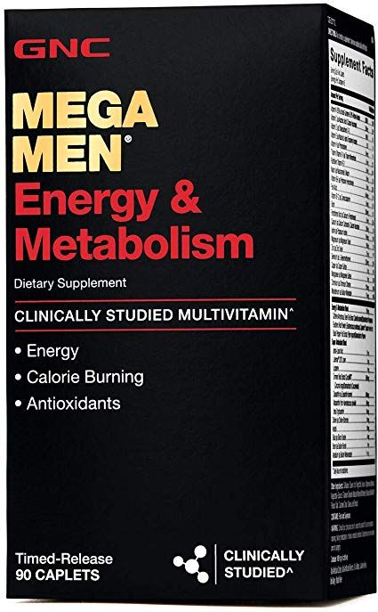 GNC Mega Men Energy & Metabolism Multivitamins - 90 ct.