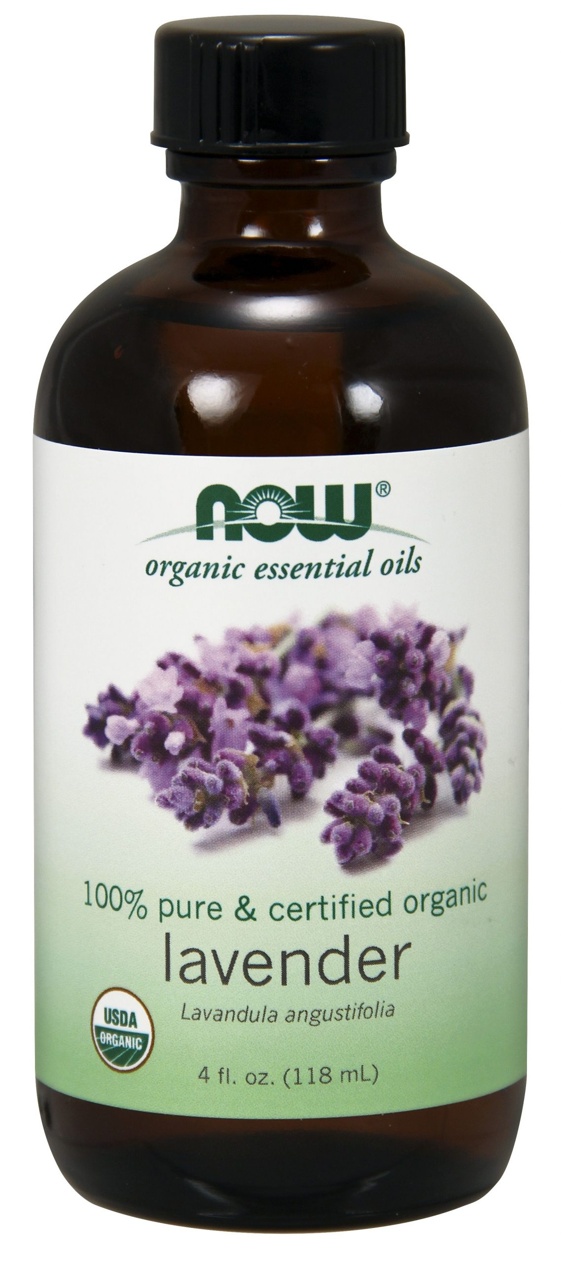NOW Foods Lavender Oil, Certified Organic - 4 fl. oz.