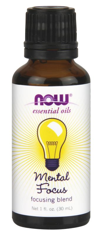 NOW Foods Mental Focus Oil Blend - 1 fl. oz. - Imagem 2