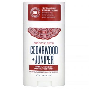 Comprar schmidt's naturals, natural deodorant, cedarwood+juniper, 2. 65 oz (75 g) preço no brasil banho & beleza cuidados pessoais desodorante suplemento importado loja 145 online promoção -