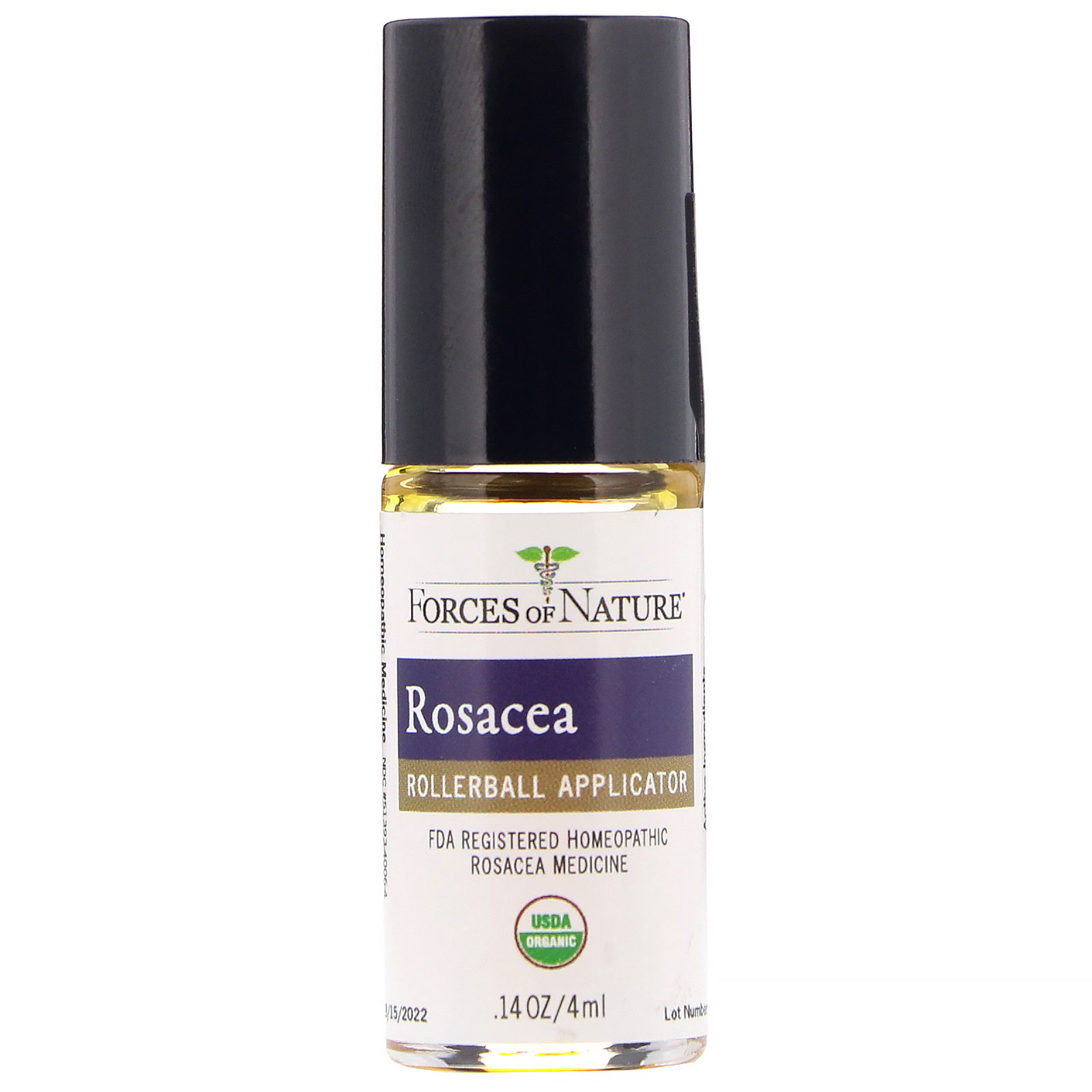 Forces of Nature, Roll-on para Controle de Rosácea, 4 ml (0,14 oz) - Imagem 3