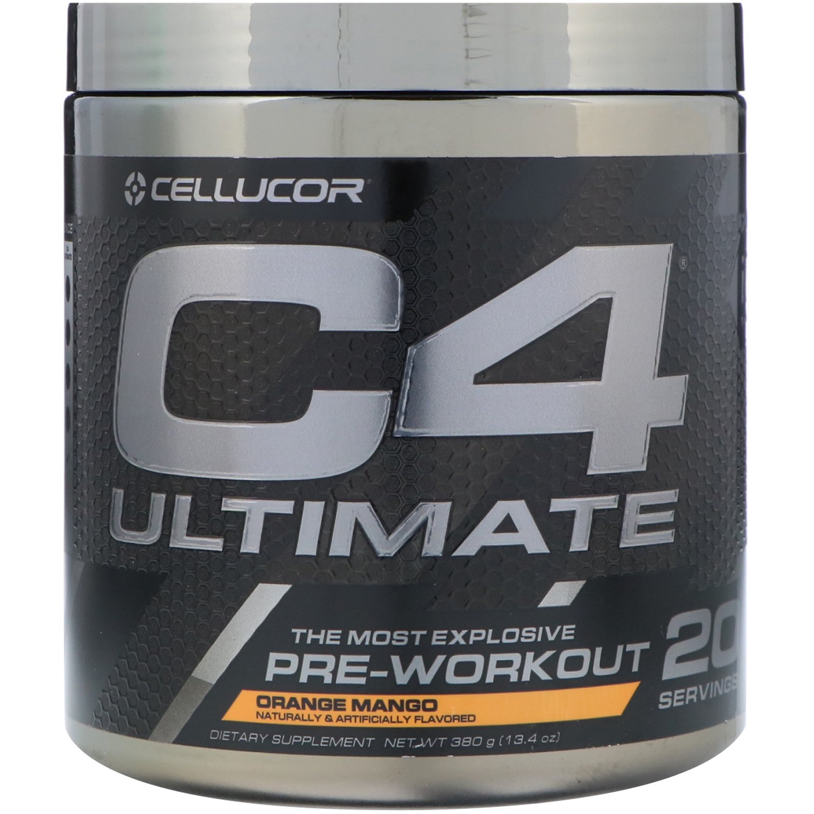 Cellucor, C4 Ultimate, Pré-Treino, Manga e Laranja, 380 g (13,4 oz)