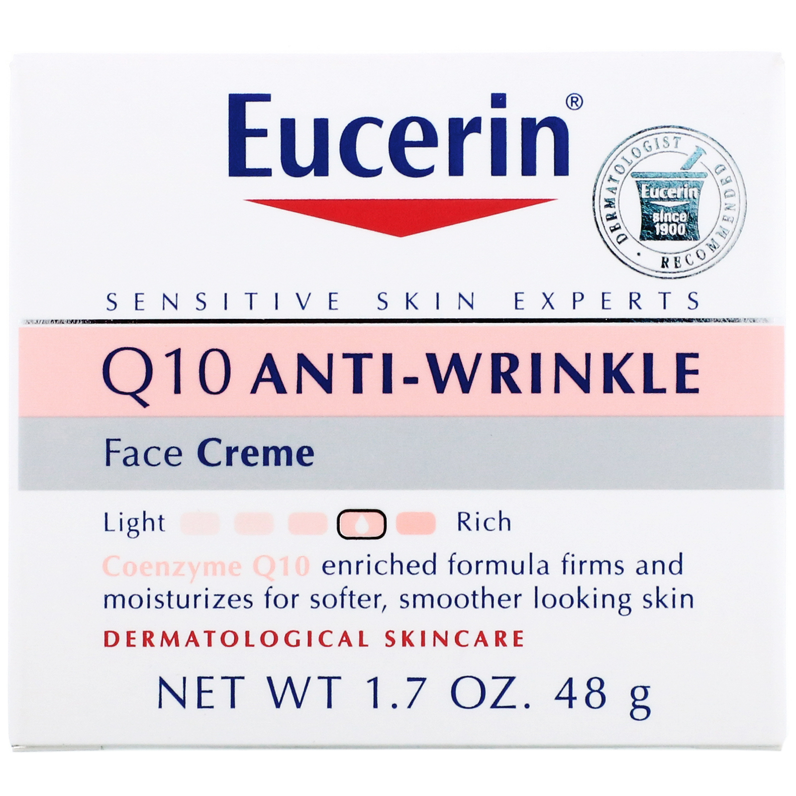 Eucerin, Q10 Creme de Rosto Antirrugas, 48 g (1,7 oz) - Imagem 2