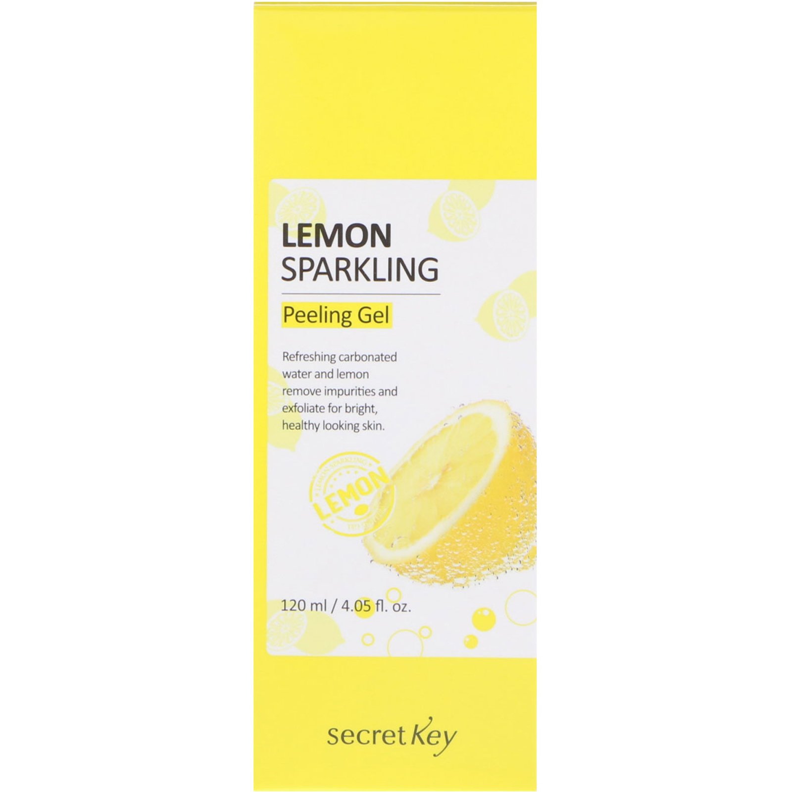 Secret Key, Gel Esfoliante Espumante de Limão, 120 ml (4,05 fl oz) - Imagem 2