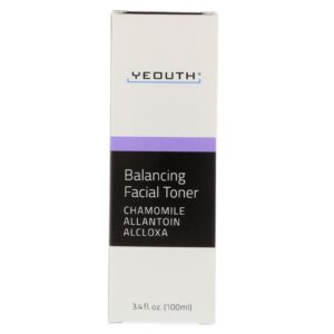 Yeouth, Tônico Facial de Balanceamento, 3,4 fl oz (100 ml)
