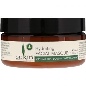Comprar sukin, hydrating facial masque, 3. 38 fl oz (100 ml) preço no brasil banho & beleza cuidados com a pele cuidados com a pele do rosto máscaras faciais suplemento importado loja 235 online promoção -