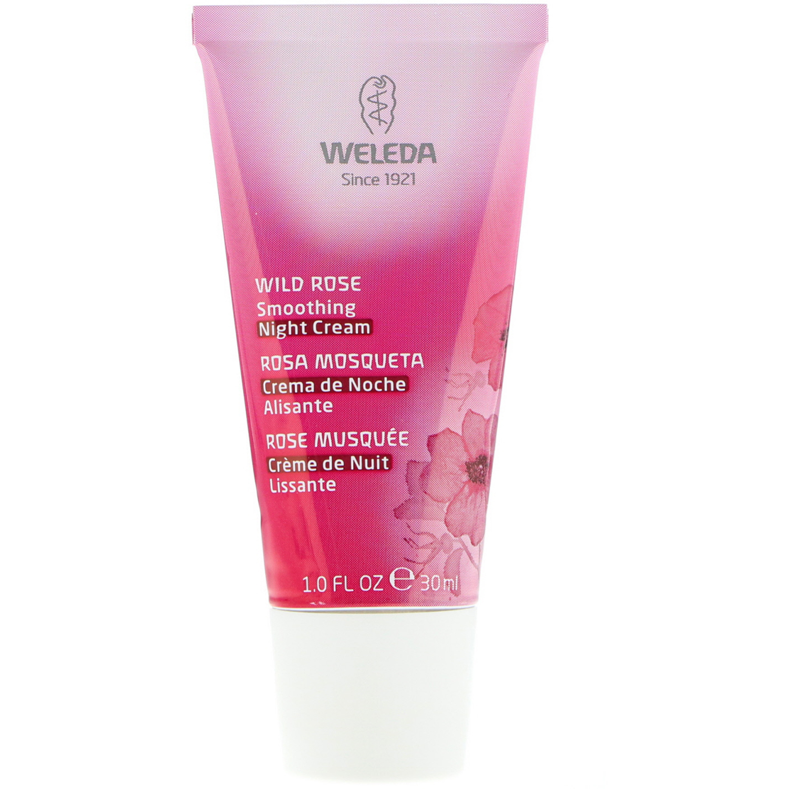 Weleda, Creme noturno renovador, Extrato de Rosas Selvagens, 1,0 fl oz (30 ml) - Imagem 3