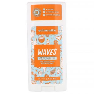 Comprar schmidt's naturals, natural deodorant, waves, 3. 25 oz (92 g) preço no brasil banho & beleza cuidados pessoais desodorante suplemento importado loja 145 online promoção -