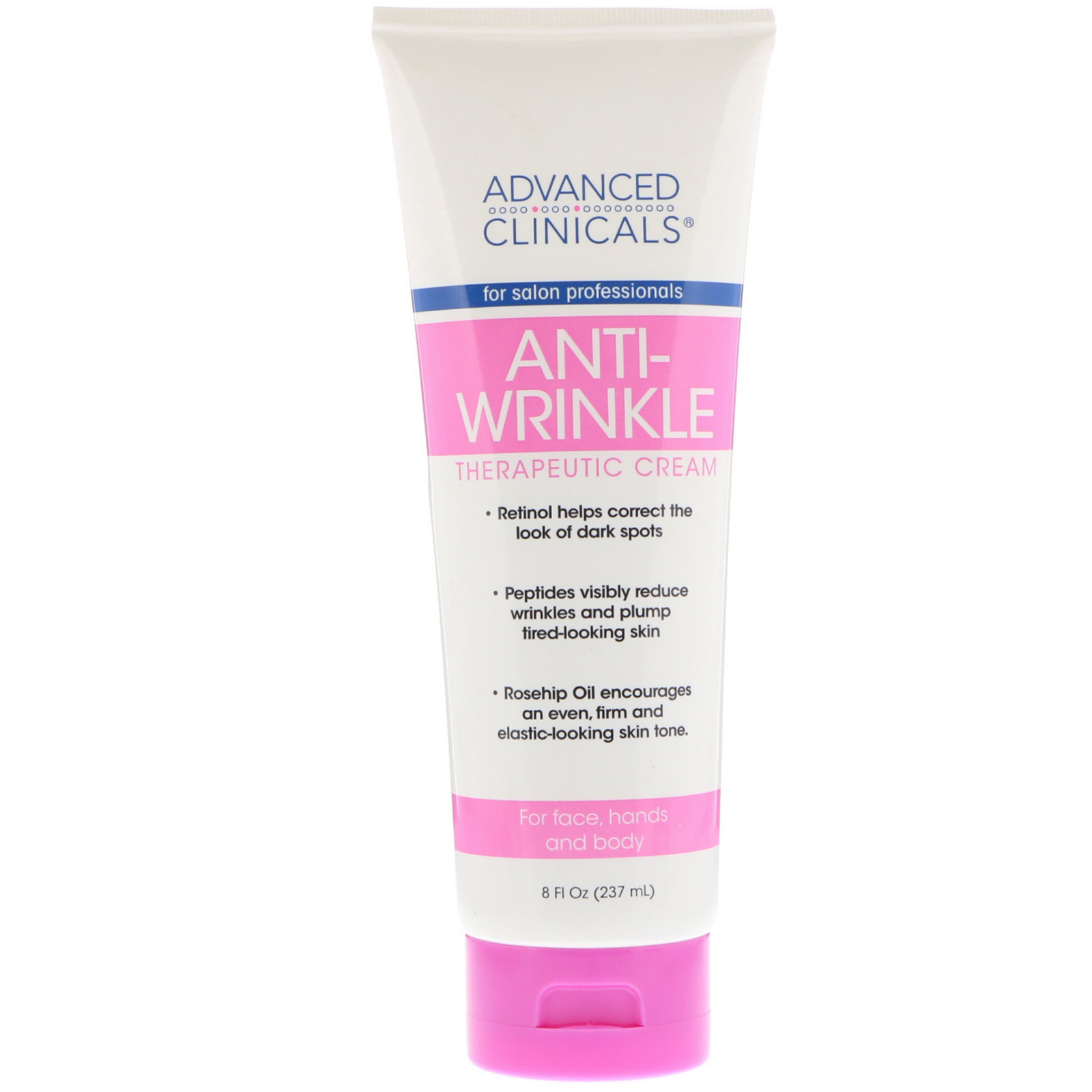 Advanced Clinicals, Creme Terapêutico Antirrugas, 8 fl oz (237 ml)
