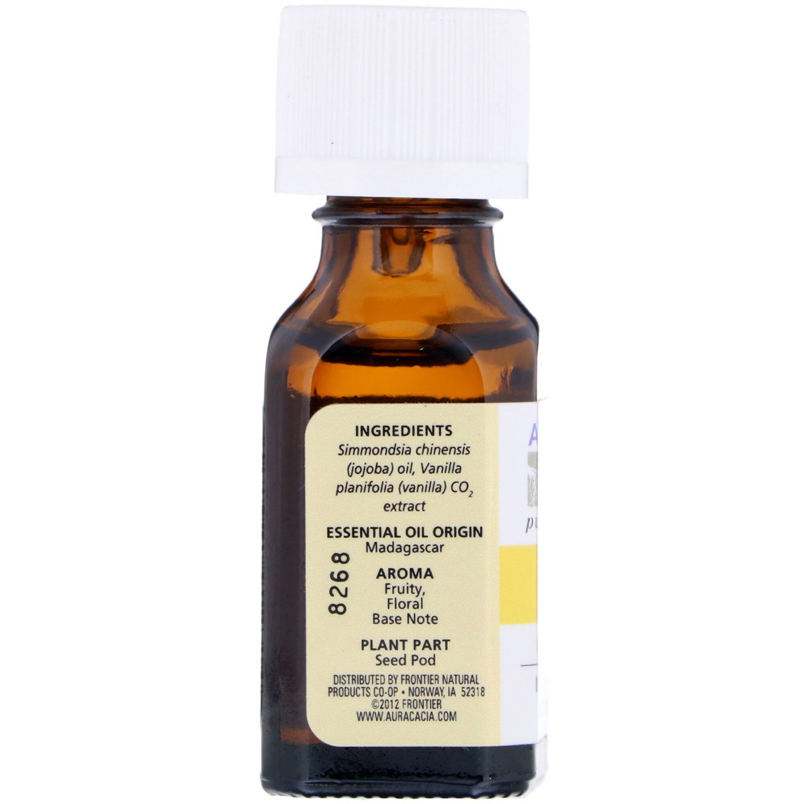 Aura Cacia, Vanilla, Uplifting, .5 fl oz (15 ml) - Imagem 2