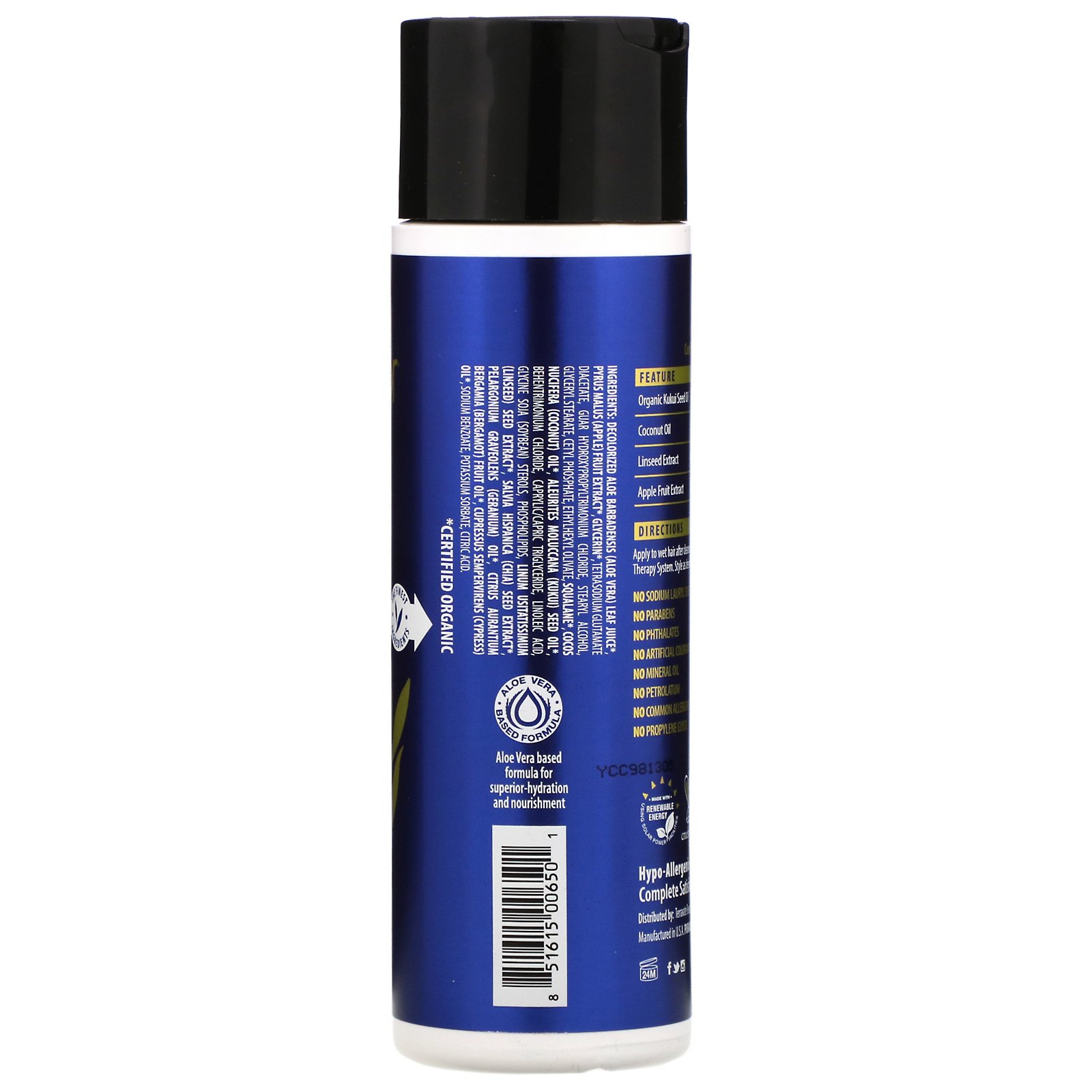 Pura D'or, Creme Terapêutico para Cachos, 8 fl oz (237 ml) - Imagem 2