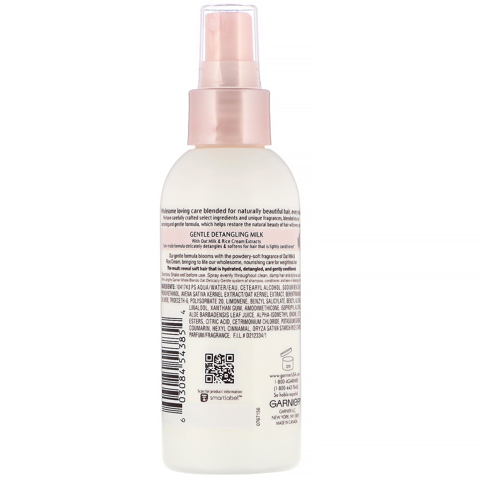 Garnier, Whole Blends, Leite desembaraçante suave, Delicadeza da aveia, 150 ml - Imagem 2