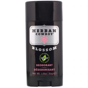 Comprar herban cowboy, deodorant, blossom, 2. 8 oz (80 g) preço no brasil banho & beleza cuidados pessoais desodorante suplemento importado loja 113 online promoção -