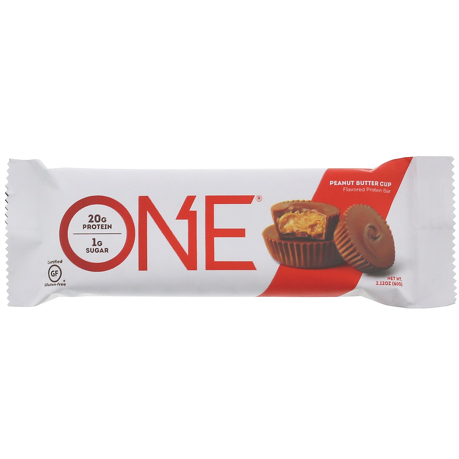 One Brands, ONE Bar, Peanut Butter Cup, 12 Bars, 2.12 oz (60 g) Each - Imagem 4