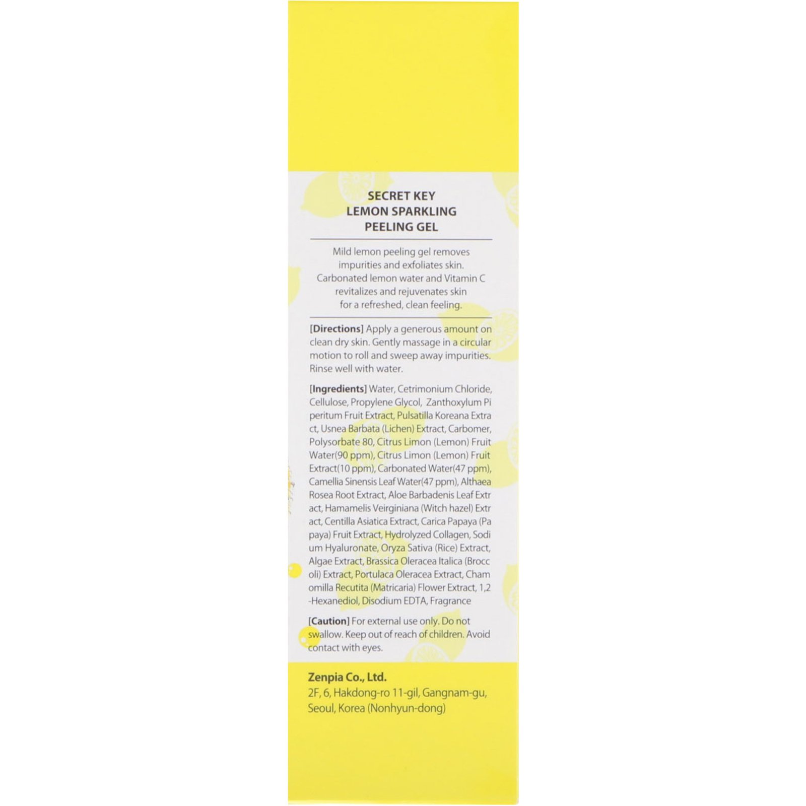 Secret Key, Gel Esfoliante Espumante de Limão, 120 ml (4,05 fl oz) - Imagem 3